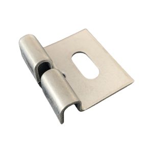 Clips de fixation pour grillage rigide destinés à une pose mural