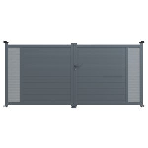 Portail aluminium battant Bacalan