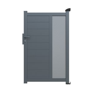 Portillon moderne Bacalan aluminium