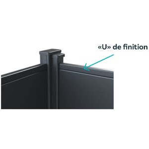 Le profil de finition en U Tauzin