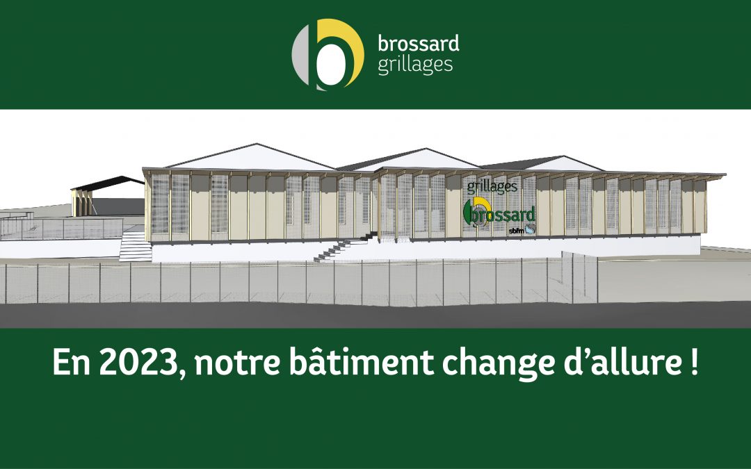 Notre bâtiment change d’allure !