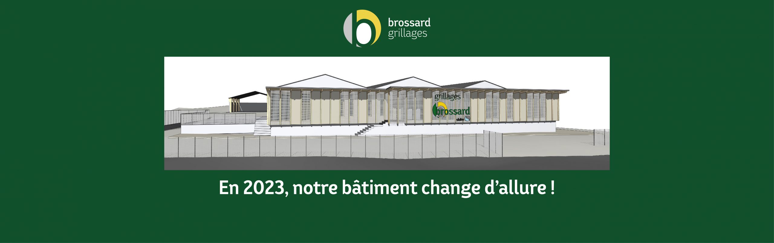 Notre bâtiment change d’allure !