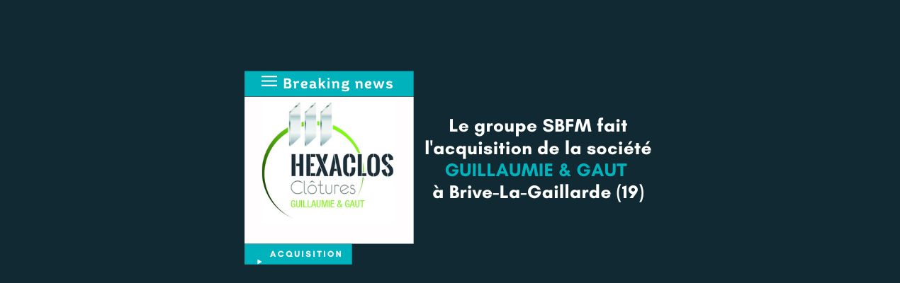 Une nouvelle entreprise rejoint Grillages Brossard en intégrant le groupe SBFM