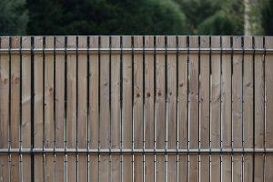 clôture extérieur en bois