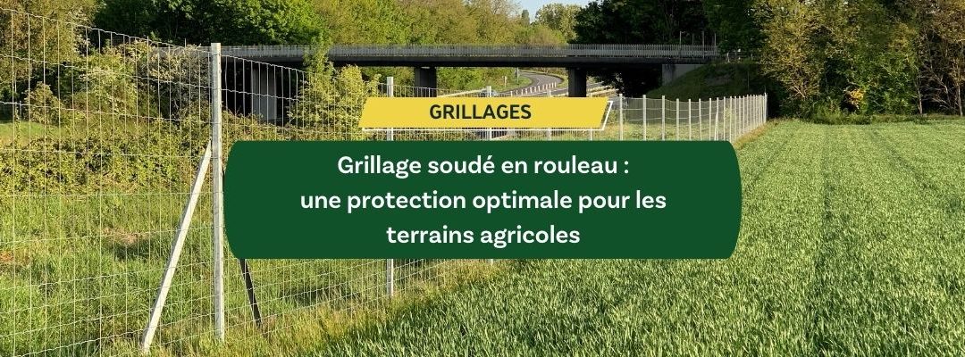 Grillage soudé en rouleau : une protection optimale pour les terrains agricoles