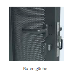 butée gache pour installation portail coulissant burdigalu