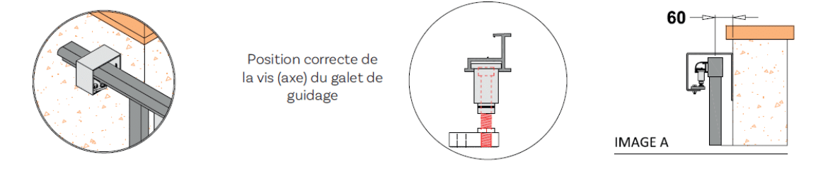 pose platine de guidage installation portail coulissant burdigalu