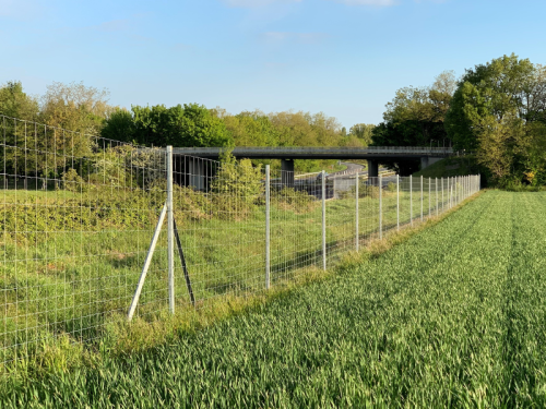 clôture industrielle : grillage soudé lourd