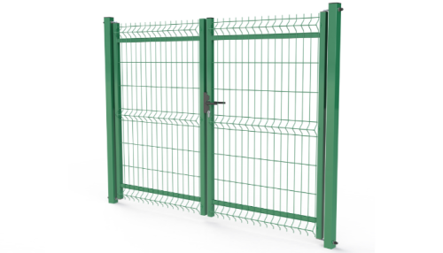 vue 3D du portail occultant illiclot 3D vert