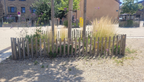 clôture en bois : ganivelle treillage bois